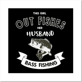 Women Who Bass Fish Posters and Art